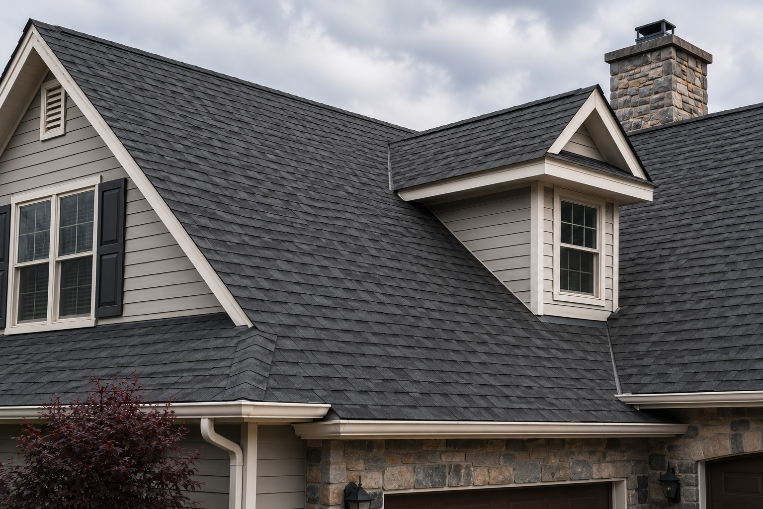 After, storm damage repair